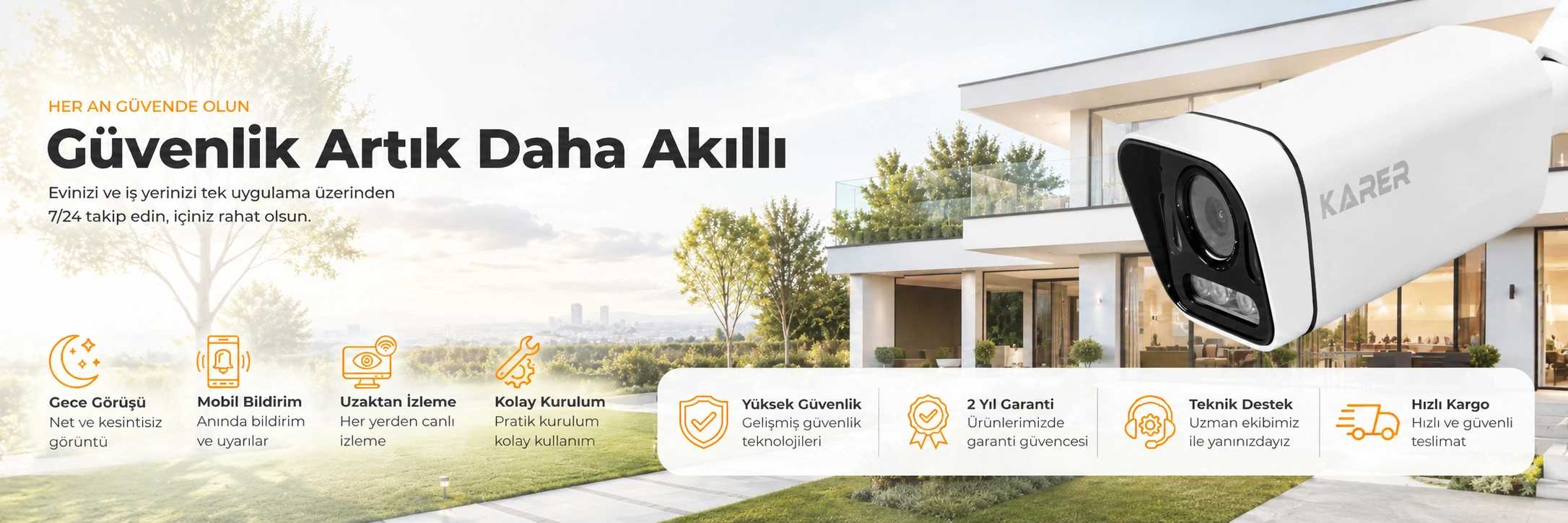 4'lü IP PoE Set ile Müstakil Ev Güvenliği Nasıl Sağlanır?